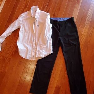 Bundle, Dress pants big boys + white shirt